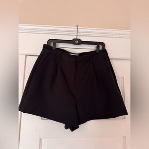 Edited by Remi Bader Black Trouser Shorts